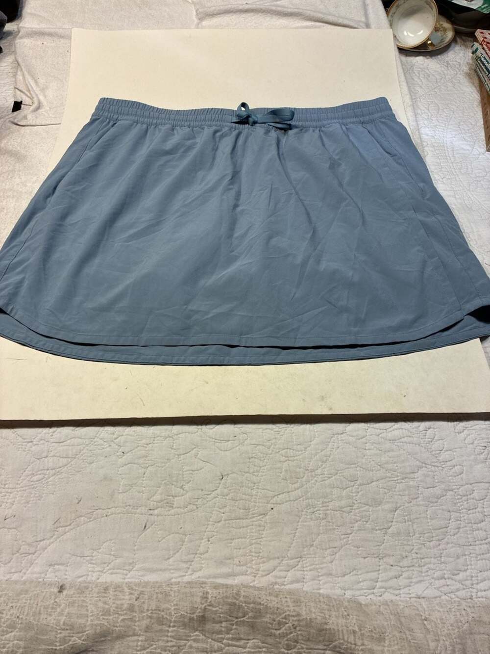 Patagonia Women's Fleetwith Skort Blue Size XL